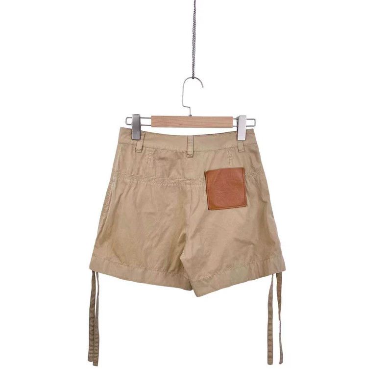 Loewe Loewe Brown Cotton Logo Shorts 34 Size US 34 / EU 50 - 2 Thumbnail