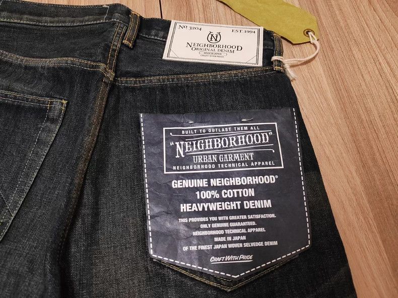Neighborhood Neighborhood 15aw WASHED.DP BASIC Jeans Size US 29 - 3 Thumbnail