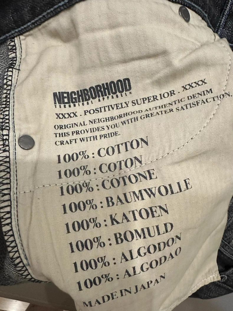 Neighborhood NEIGHBORHOOD 10beyond Denim Pants Size US 36 / EU 52 - 6 Thumbnail