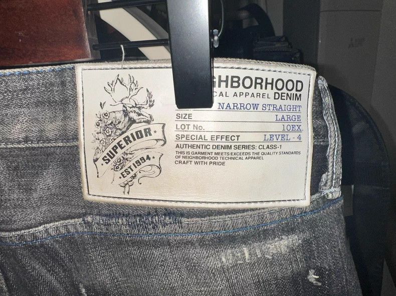Neighborhood NEIGHBORHOOD 10beyond Denim Pants Size US 36 / EU 52 - 7 Thumbnail