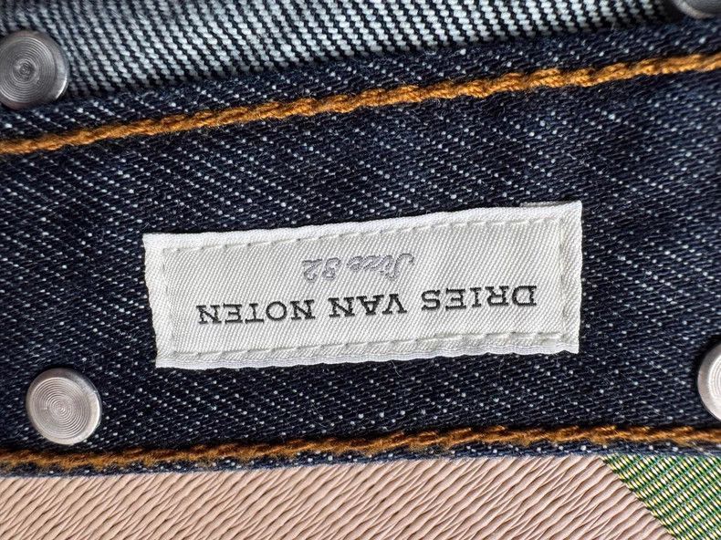 Dries Van Noten Dries Van Noten Men's Straight Jeans Size US 32 / EU 48 - 5 Thumbnail