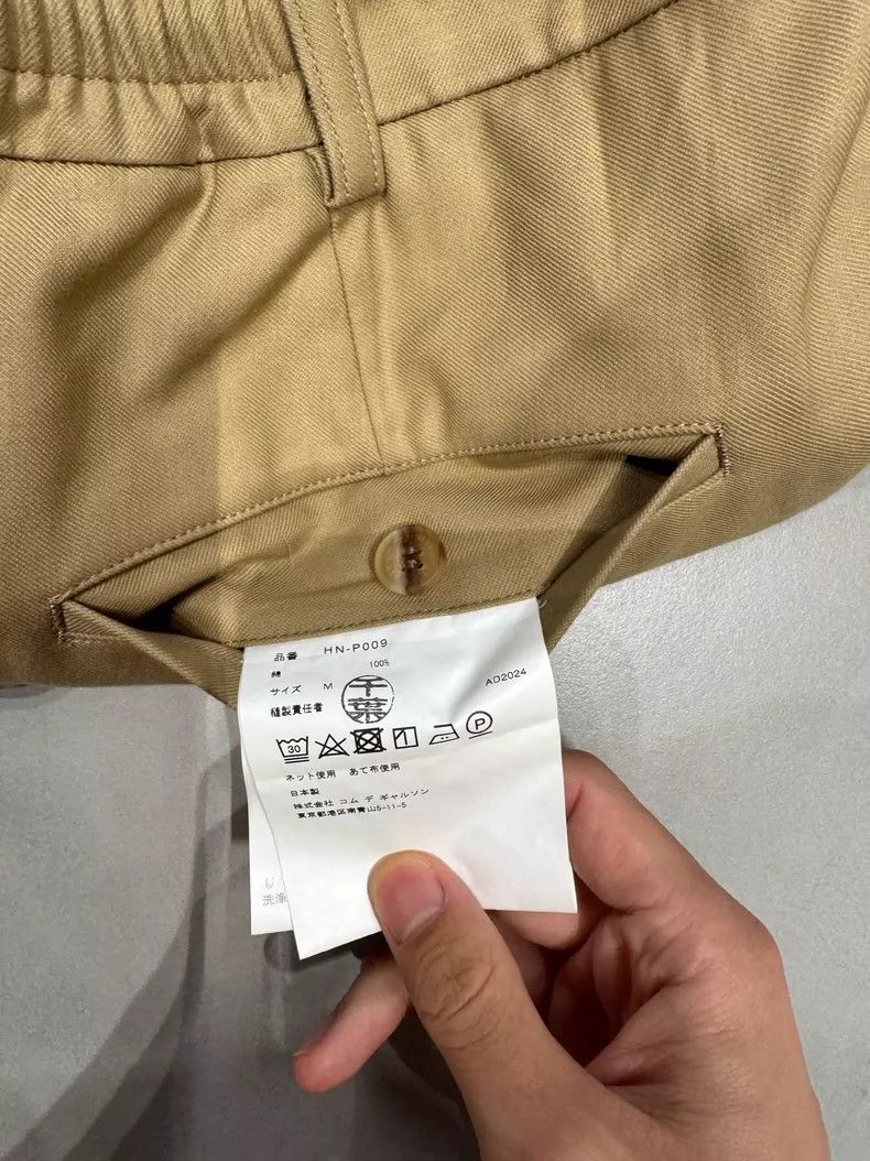 Comme des Garcons CDG Homme Cotton Wide-Leg Pants Size US 31 - 3 Thumbnail