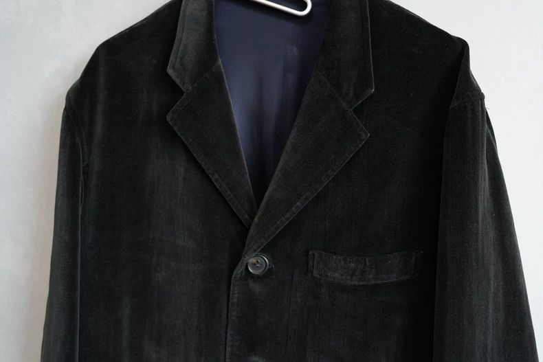 Yohji Yamamoto Yohji Yamamoto 96AW Velvet Jacket Size US S / EU 44-46 / 1 - 3 Thumbnail