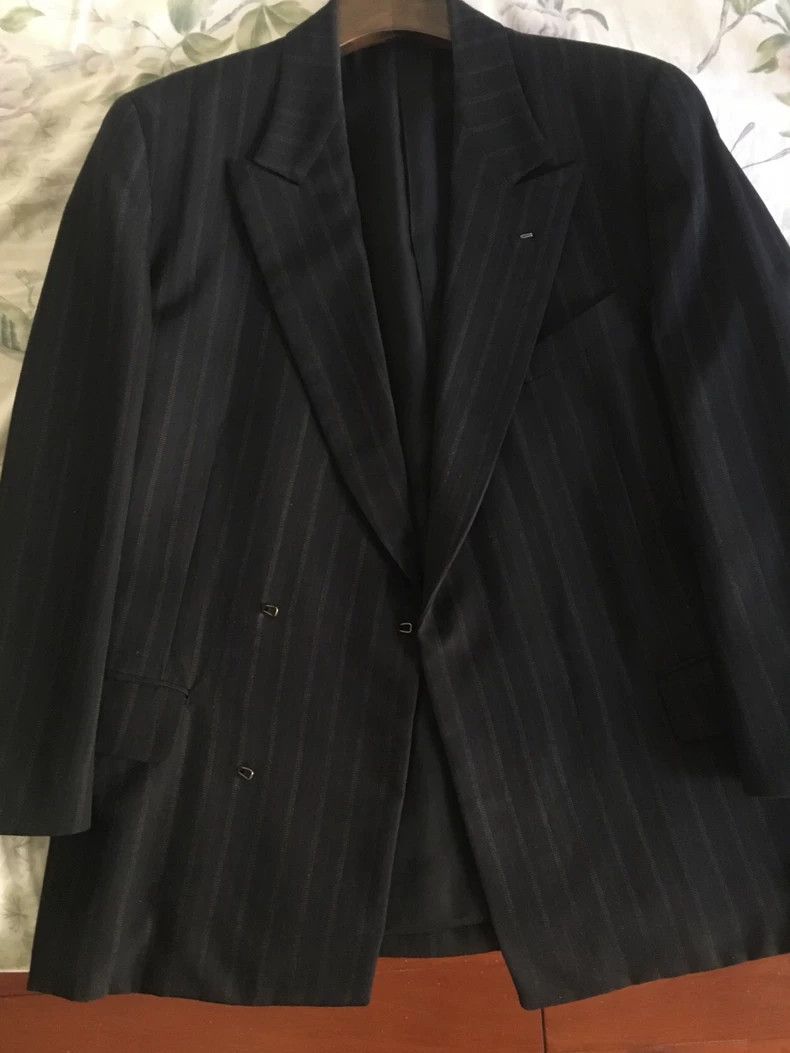 Comme des Garcons Comme des Garcons Archive Striped Wool Blazer Size US S / EU 44-46 / 1 - 7 Thumbnail