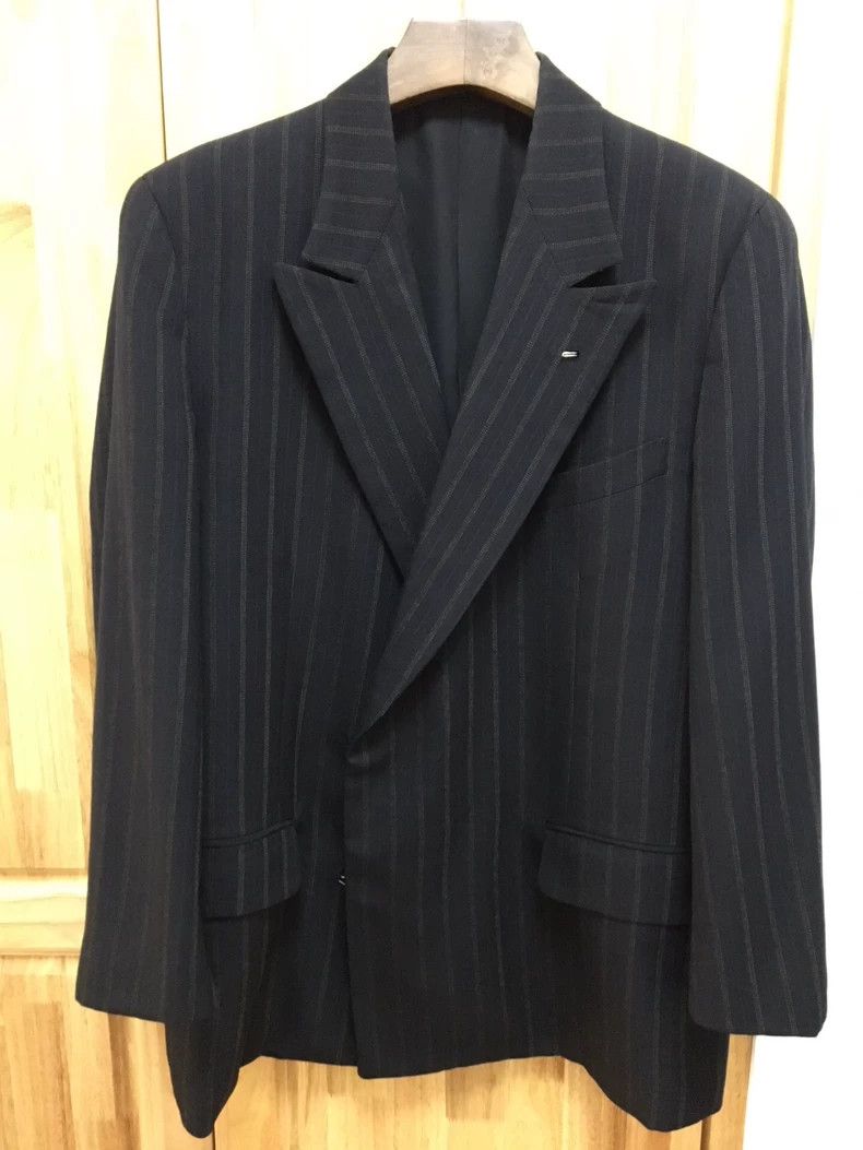 Comme des Garcons Comme des Garcons Archive Striped Wool Blazer Size US S / EU 44-46 / 1 - 8 Thumbnail