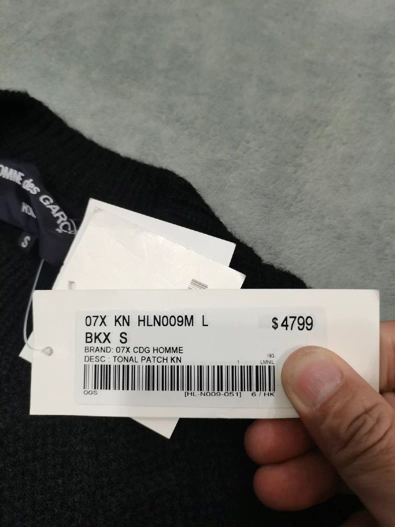 Comme des Garcons COMME DES GARCONS HOMME Men's Wool Sweater Size US S / EU 44-46 / 1 - 5 Thumbnail