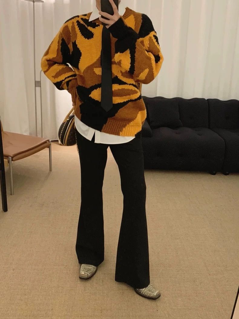 Dries Van Noten Dries Van Noten Floral Wool Sweater S Size US S / EU 44-46 / 1 - 4 Thumbnail