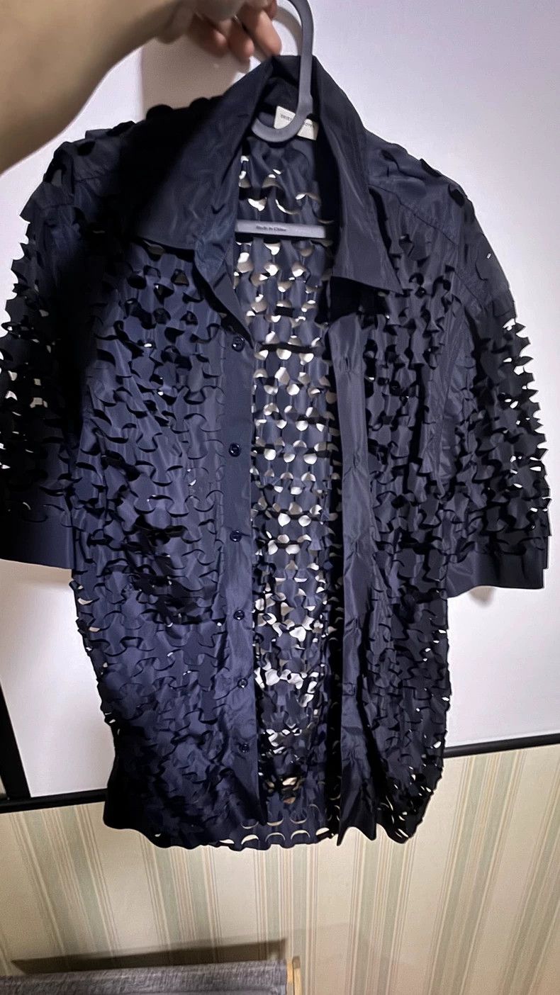 Dries Van Noten Dries Van Noten Laser Cut Shirt Size US S / EU 44-46 / 1 - 3 Thumbnail