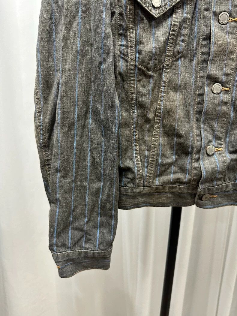 Comme des Garcons Comme des Garçons Homme Striped Denim Jacket Size US M / EU 48-50 / 2 - 3 Thumbnail