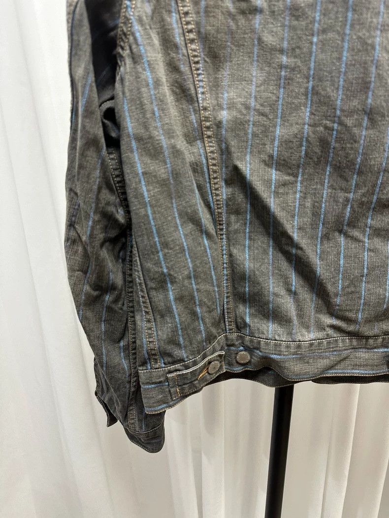 Comme des Garcons Comme des Garçons Homme Striped Denim Jacket Size US M / EU 48-50 / 2 - 5 Thumbnail
