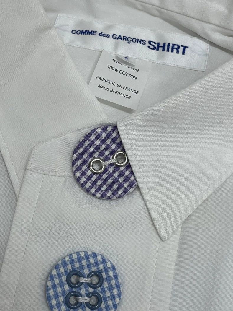 Comme des Garcons Comme des Garcons Colorful Button Shirt Size US S / EU 44-46 / 1 - 2 Thumbnail