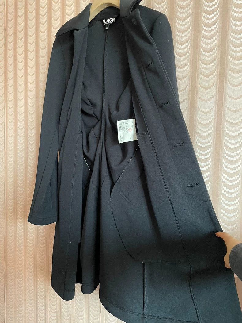 Comme des Garcons Vintage Comme des Garcons Black Trench Coat Size US S / EU 44-46 / 1 - 5 Thumbnail