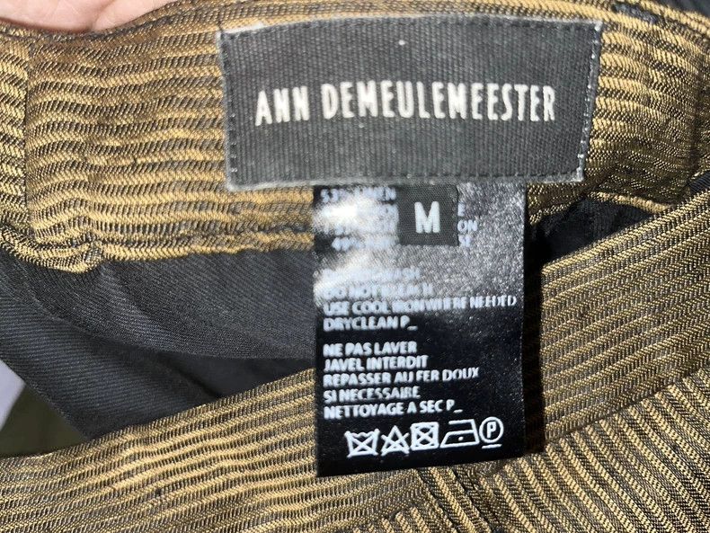 Ann Demeulemeester Ann Demeulemeester Wool Silk Shorts Size US 38 / EU 54 - 2 Thumbnail