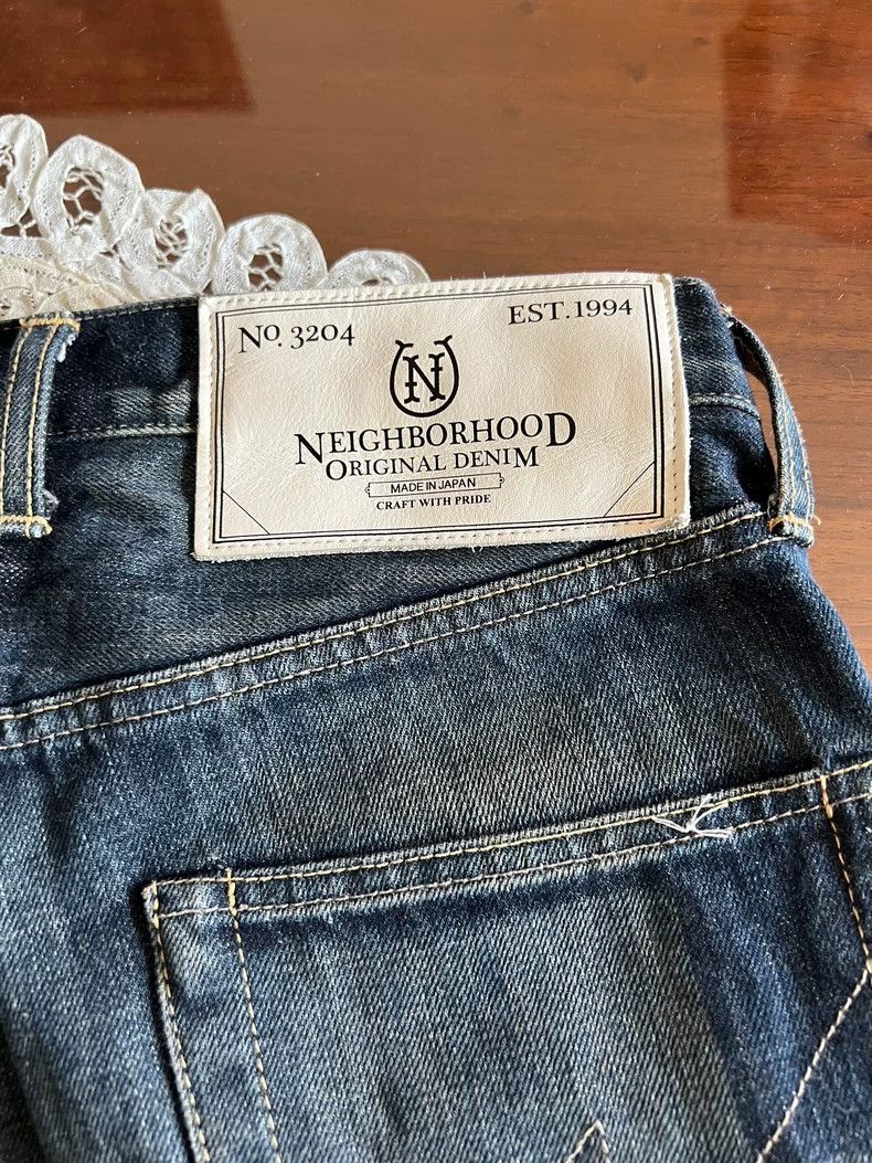 Neighborhood NEIGHBORHOOD Basic Black Denim Jeans Size US 32 / EU 48 - 4 Thumbnail