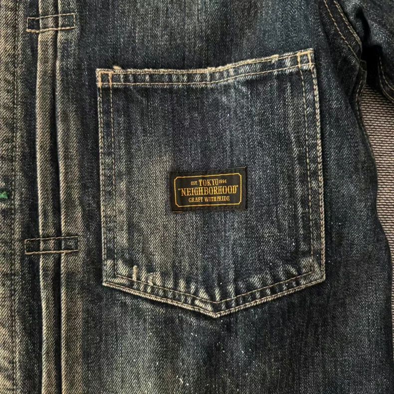 Neighborhood Neighborhood 19aw Savage Denim Jacket Size US L / EU 52-54 / 3 - 4 Thumbnail