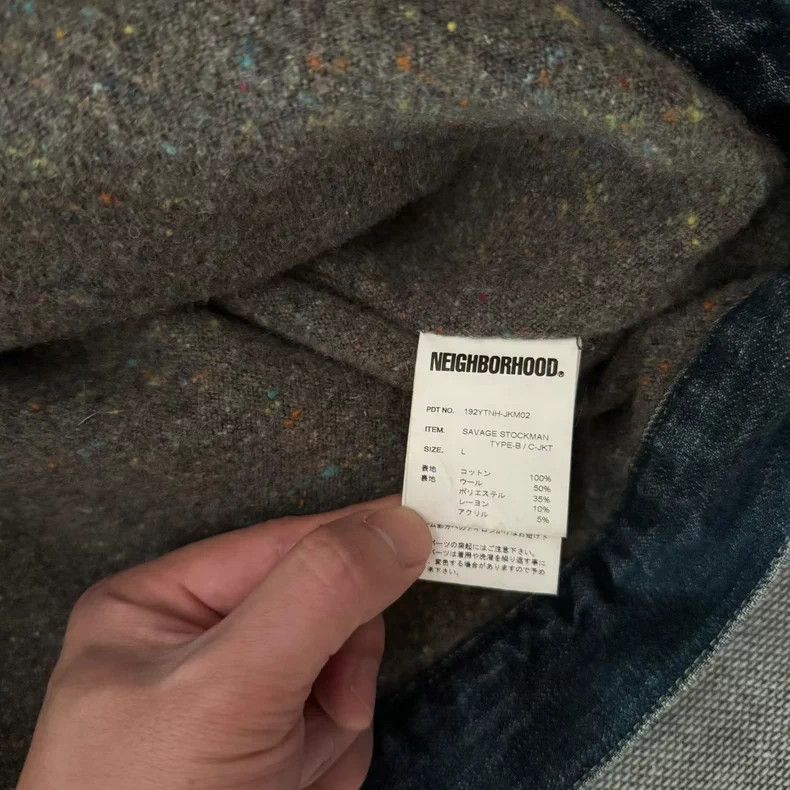 Neighborhood Neighborhood 19aw Savage Denim Jacket Size US L / EU 52-54 / 3 - 7 Thumbnail