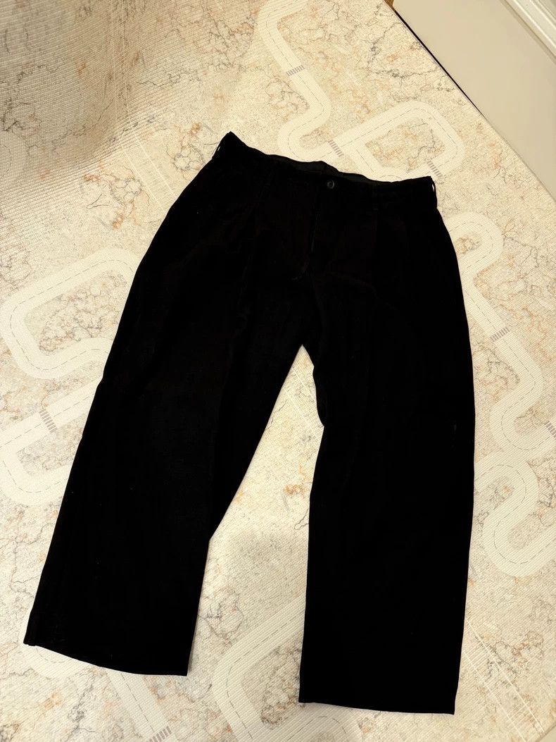 Yohji Yamamoto Yohji Yamamoto Men's Wool Pants 3 Size US 39 - 6 Thumbnail