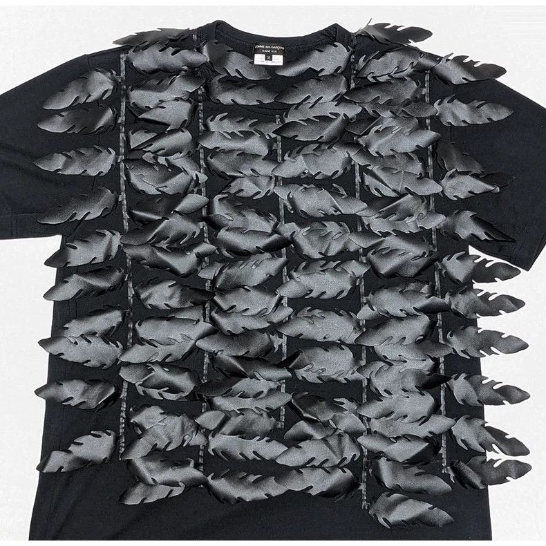 Comme des Garcons Comme des Garcons Leaf Layered Short Sleeve T-shirt Size US M / EU 48-50 / 2 - 4 Thumbnail