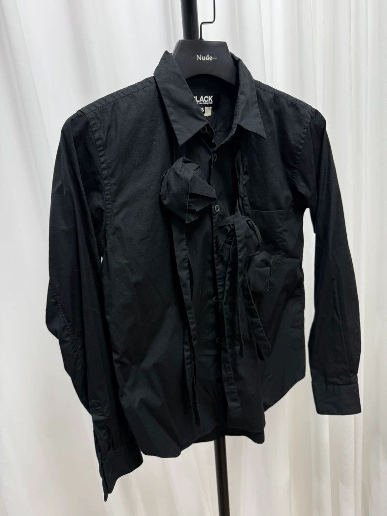 Comme des Garcons Comme des Garcons Black Rose Shirt 16SS Size US L / EU 52-54 / 3 - 2 Thumbnail