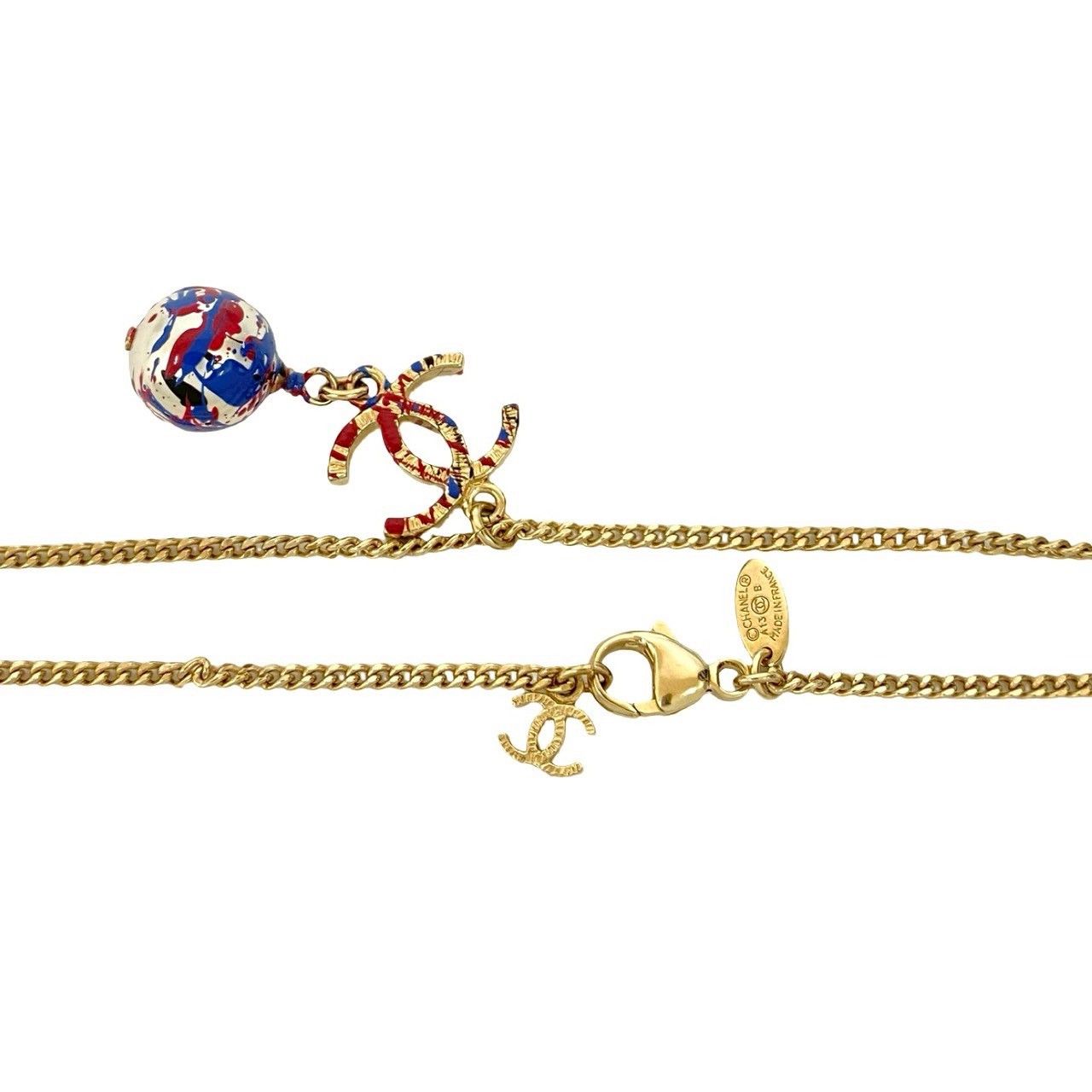 Chanel Chanel Chanel Coco Mark Necklace Metal Necklace A13B DUTY FREE for USA Size ONE SIZE - 4 Thumbnail
