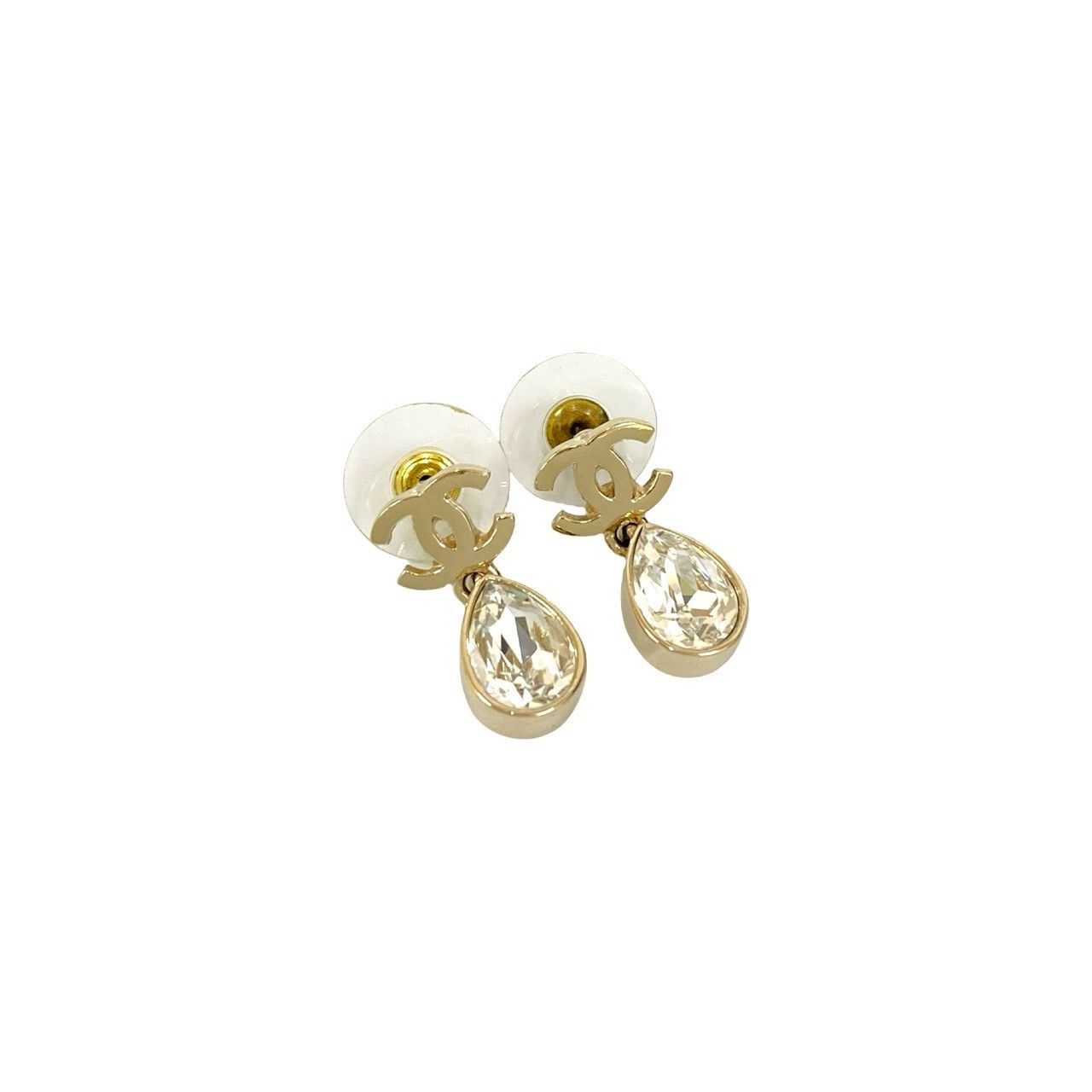 Chanel Chanel Chanel Coco Mark Earrings Metal Earrings A22C DUTY FREE for USA Size ONE SIZE - 4 Thumbnail