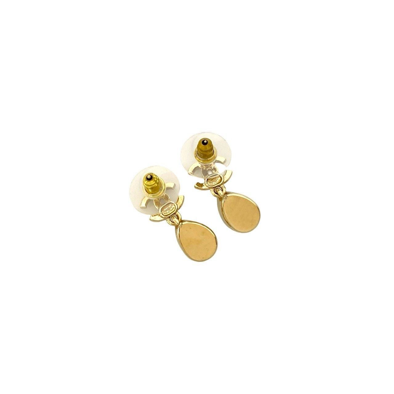 Chanel Chanel Chanel Coco Mark Earrings Metal Earrings A22C DUTY FREE for USA Size ONE SIZE - 5 Thumbnail