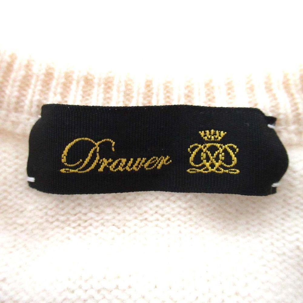 Other Other Drawer CA9G PEARL NSLV PO Cashmere Sleeveless Knit Others Tops 6518-199-0349 DUTY FREE for USA Size ONE SIZE - 6 Thumbnail