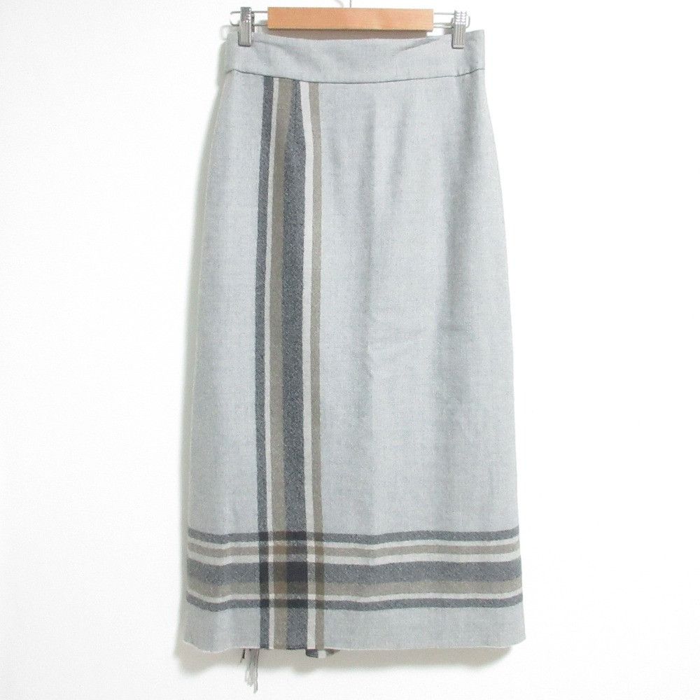 Other Other ebure Fringe Wool Long Skirt Others Skirts DUTY FREE for USA Size ONE SIZE - 2 Thumbnail