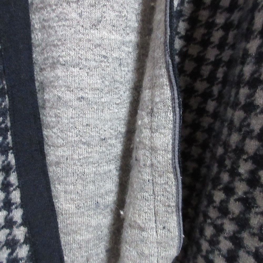 Other Other 45R Houndstooth Knit Gown Coat Cotton Outerwear DUTY FREE for USA Size ONE SIZE - 13 Thumbnail