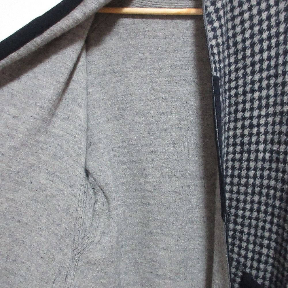 Other Other 45R Houndstooth Knit Gown Coat Cotton Outerwear DUTY FREE for USA Size ONE SIZE - 5 Thumbnail