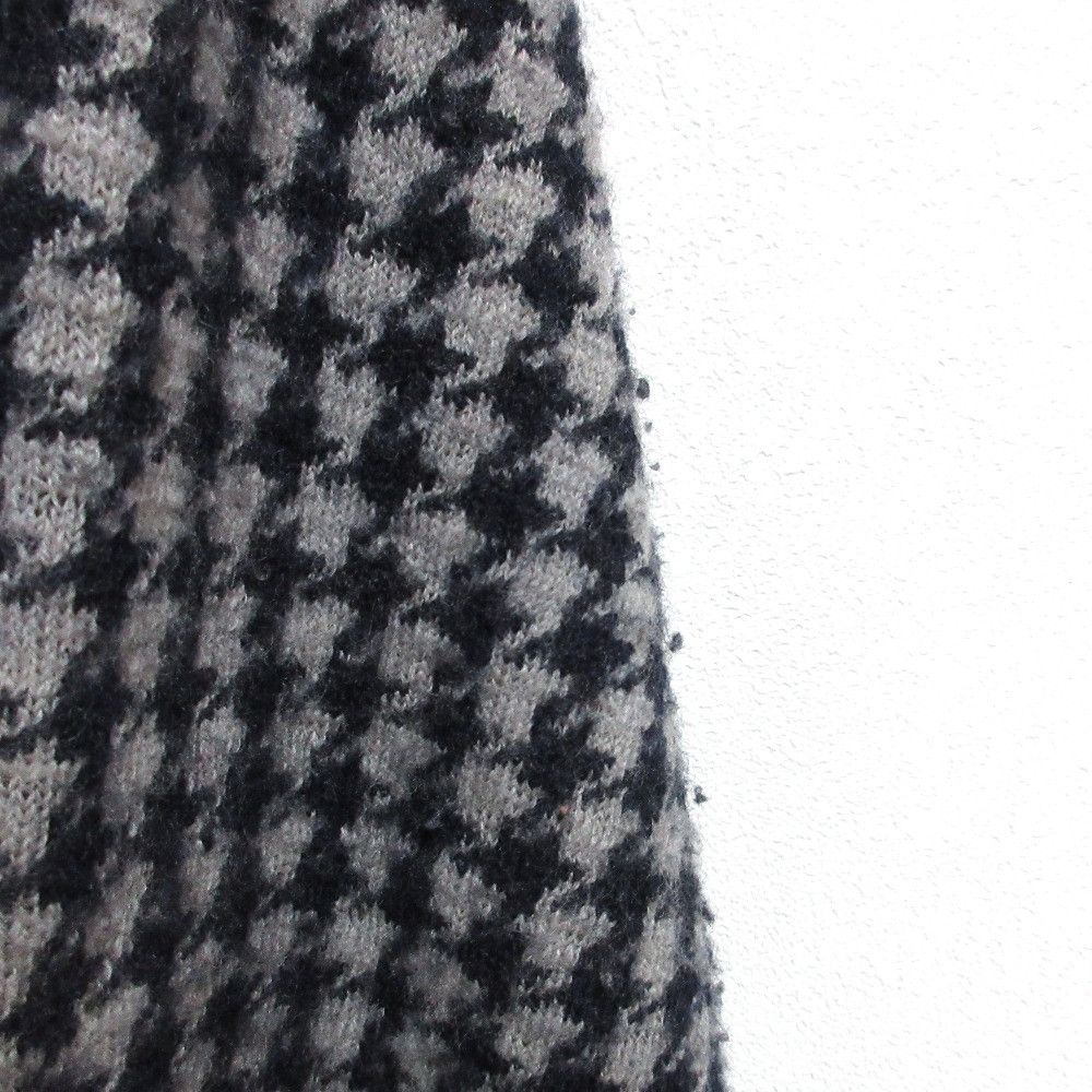 Other Other 45R Houndstooth Knit Gown Coat Cotton Outerwear DUTY FREE for USA Size ONE SIZE - 10 Thumbnail