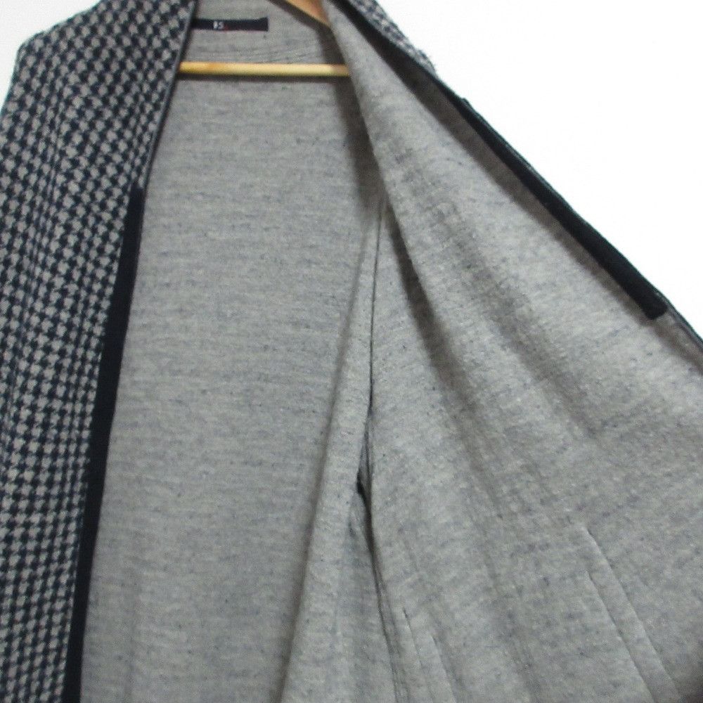 Other Other 45R Houndstooth Knit Gown Coat Cotton Outerwear DUTY FREE for USA Size ONE SIZE - 6 Thumbnail
