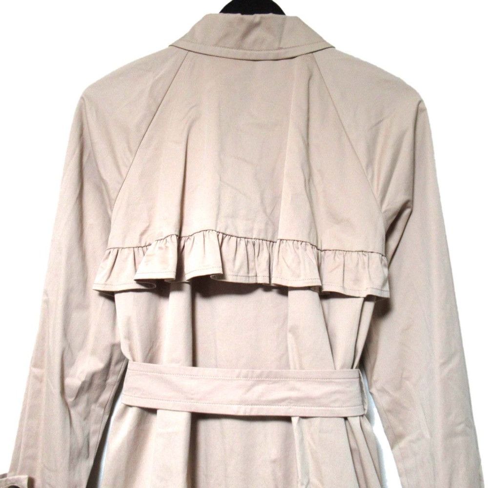 Other Other i BLUES Frill Flare Hem Trench Coat Others Outerwear DUTY FREE for USA Size ONE SIZE - 5 Thumbnail