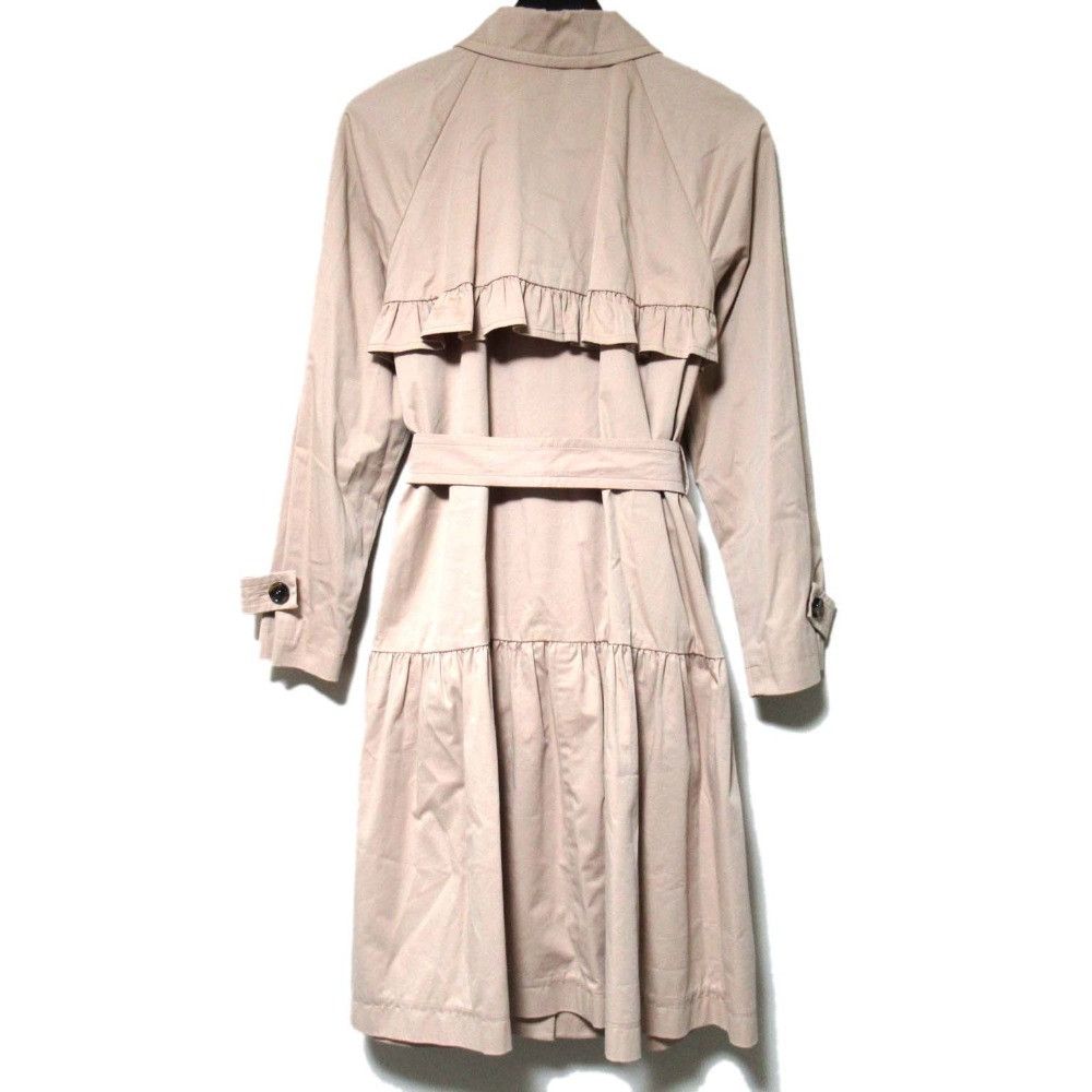 Other Other i BLUES Frill Flare Hem Trench Coat Others Outerwear DUTY FREE for USA Size ONE SIZE - 2 Thumbnail