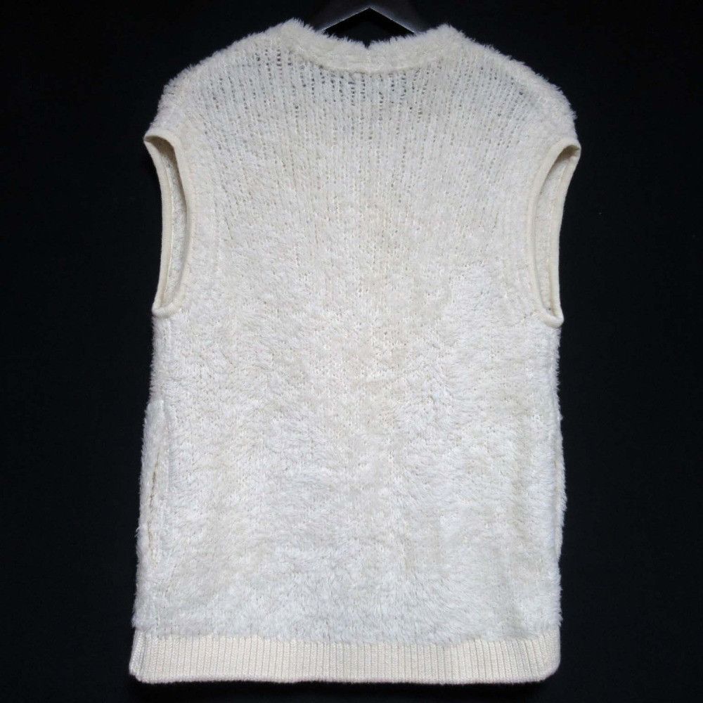 Other Other Drawer Alpaca Knit Vest Natural Material Tops DUTY FREE for USA Size ONE SIZE - 2 Thumbnail