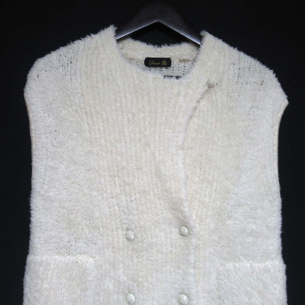 Other Other Drawer Alpaca Knit Vest Natural Material Tops DUTY FREE for USA Size ONE SIZE - 3 Thumbnail