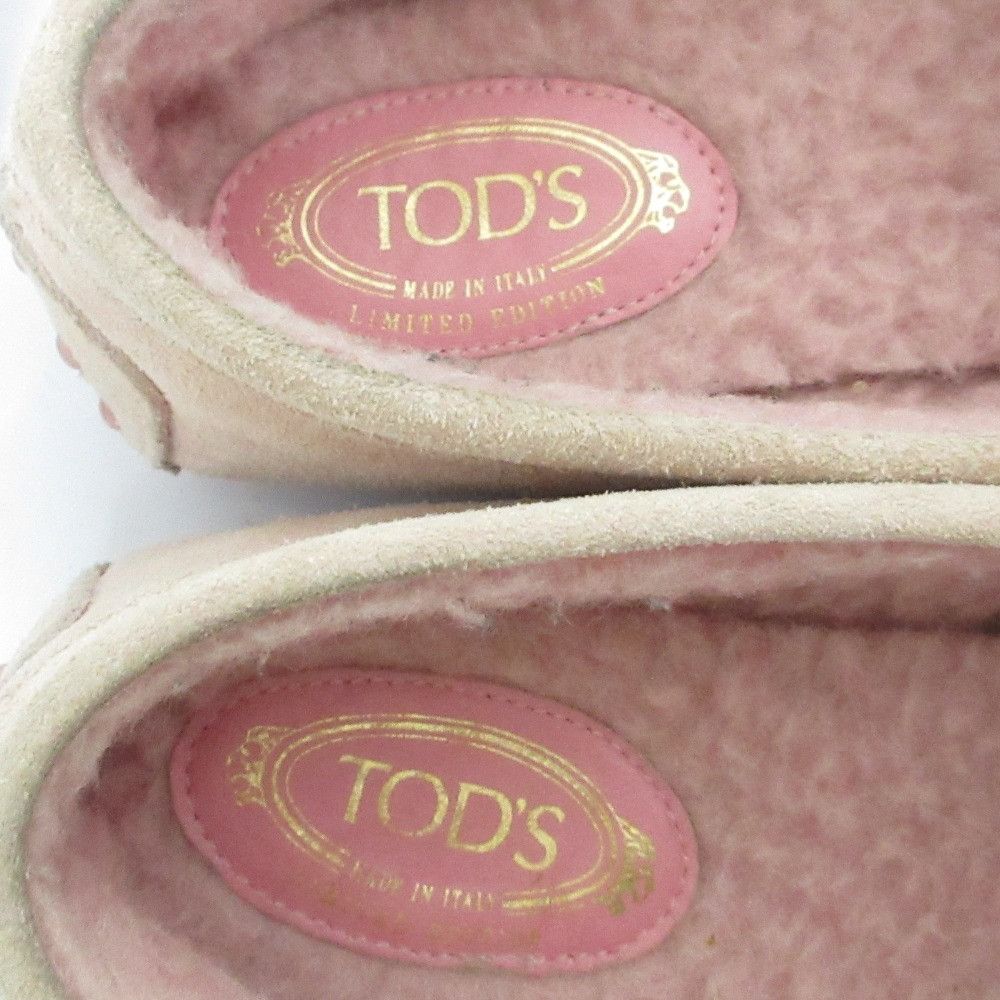 Tod's Tod's TOD'S City Gommino Shearling Loafer Leather Shoes DUTY FREE for USA Size ONE SIZE - 5 Thumbnail