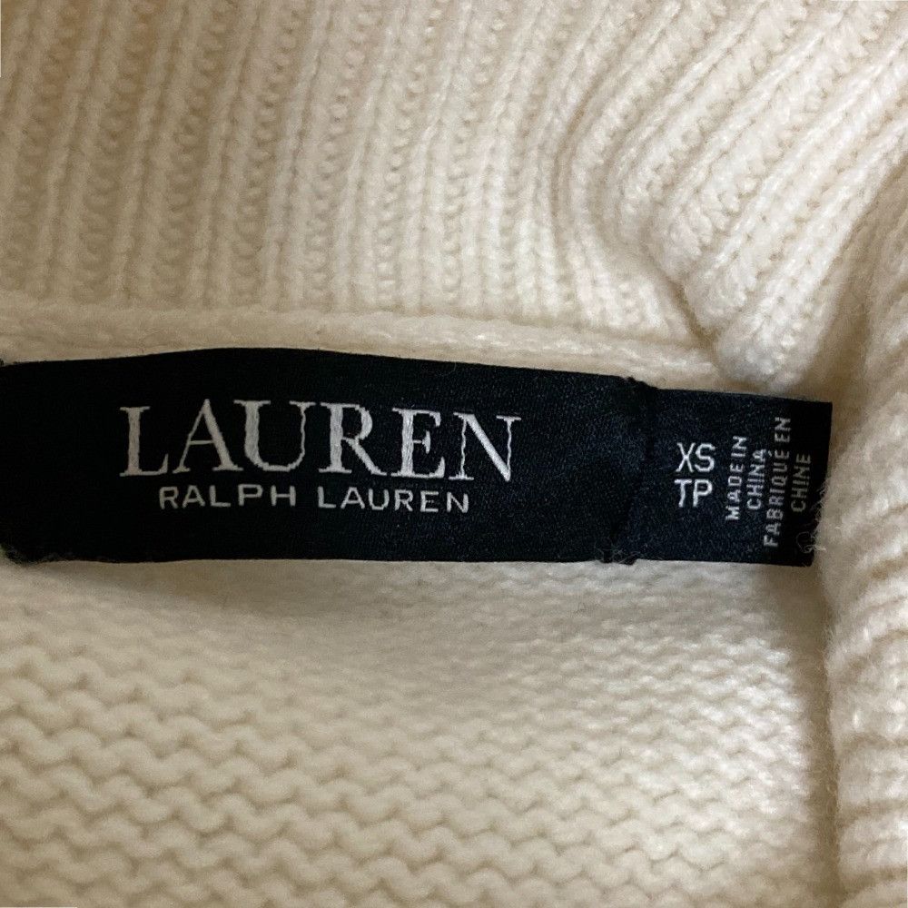 Ralph Lauren Ralph Lauren Lauren Ralph Lauren Turtleneck Knit Sweater Cotton Tops DUTY FREE for USA Size ONE SIZE - 5 Thumbnail