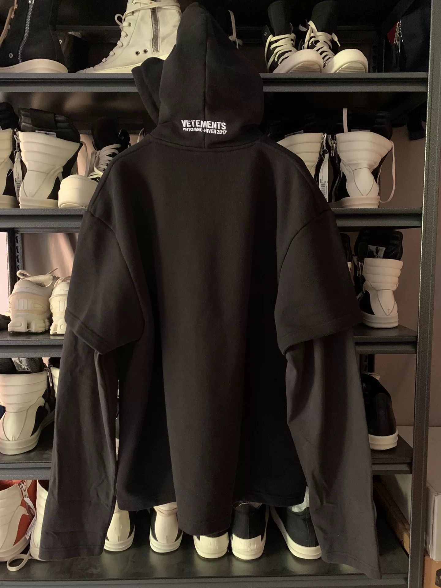 Vetements vetements target print hoodie with hood Size US XS / EU 42 / 0 - 3 Thumbnail