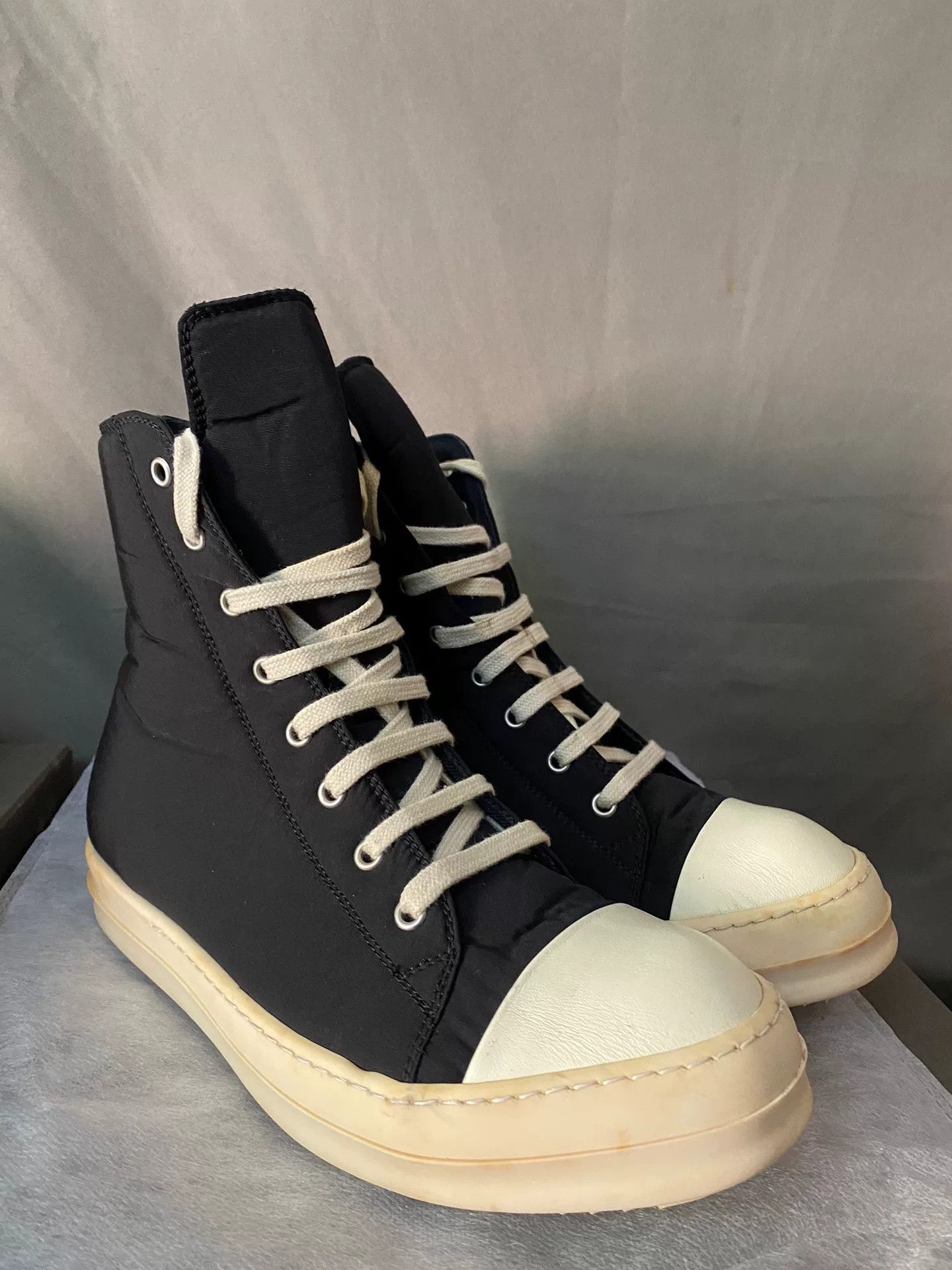 Rick Owens rick owens high top sneakers size 40 Size US 7.5 / EU 40-41 - 3 Thumbnail