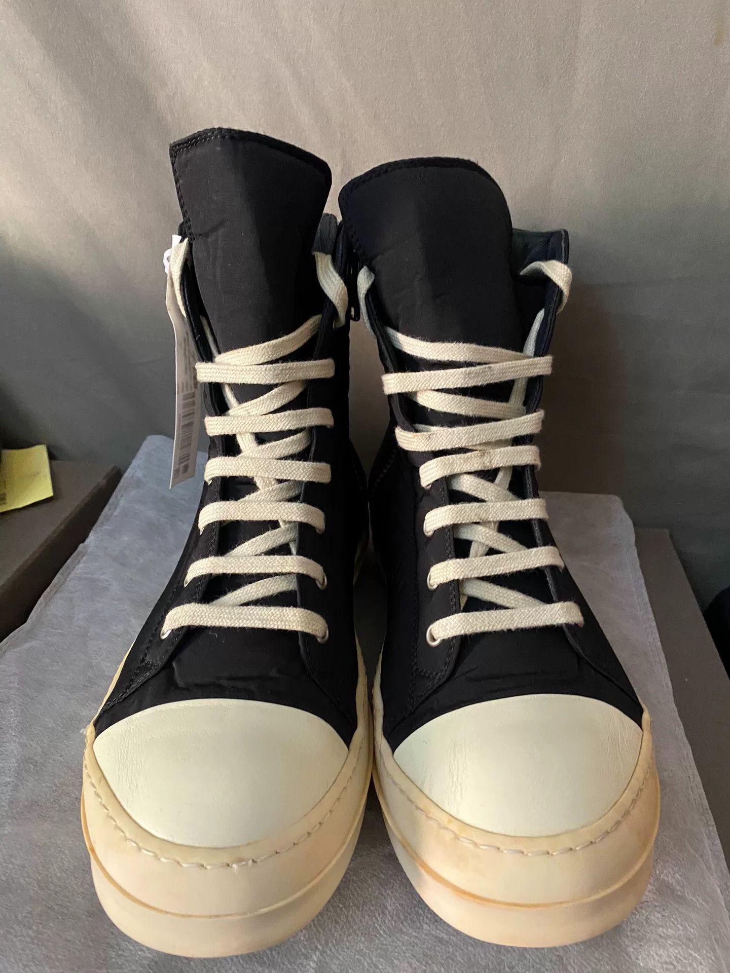 Rick Owens rick owens high top sneakers size 40 Size US 7.5 / EU 40-41 - 2 Thumbnail
