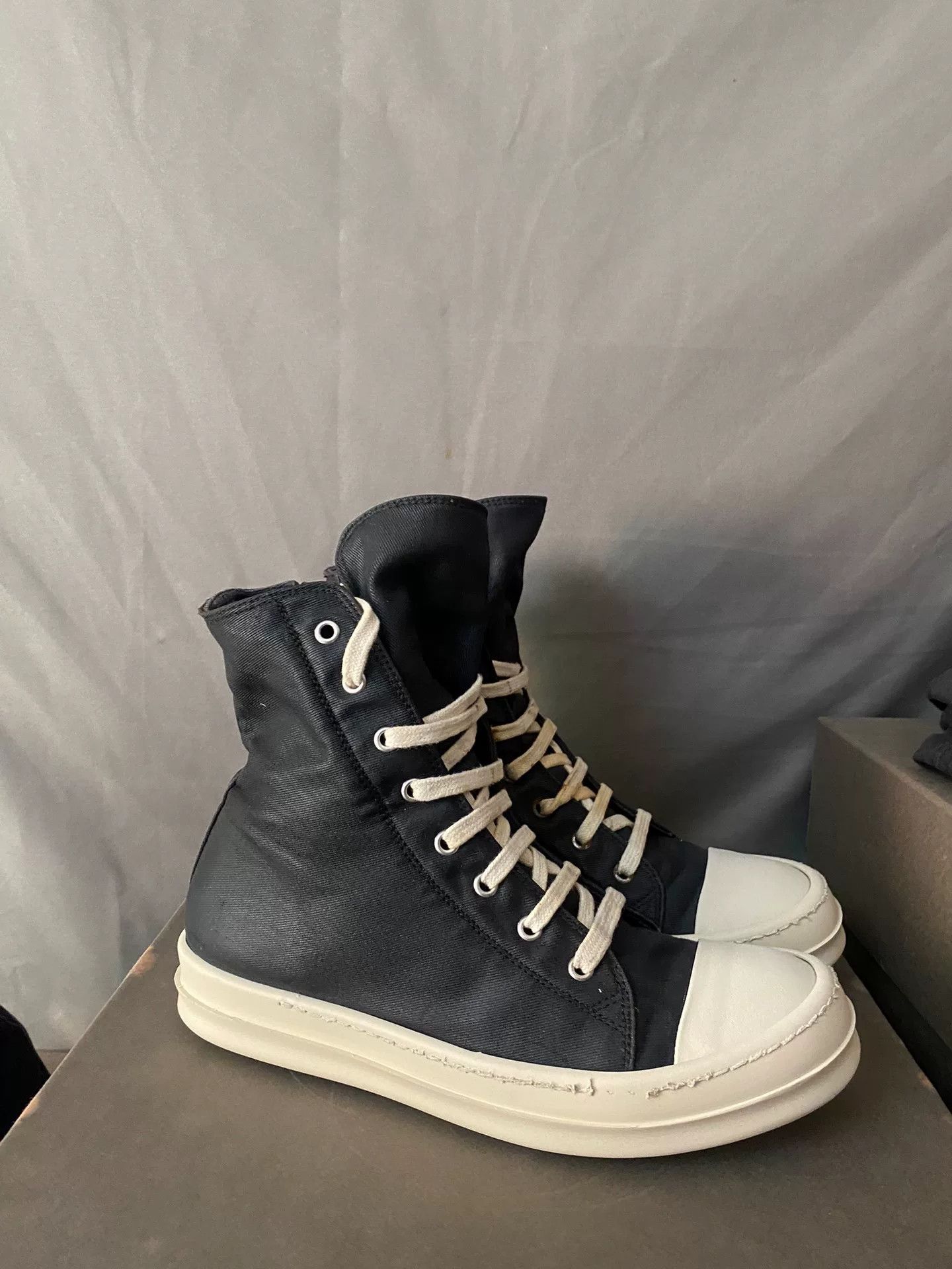 Rick Owens rick owens high top sneakers size 40 Size US 7 / EU 40 - 3 Thumbnail