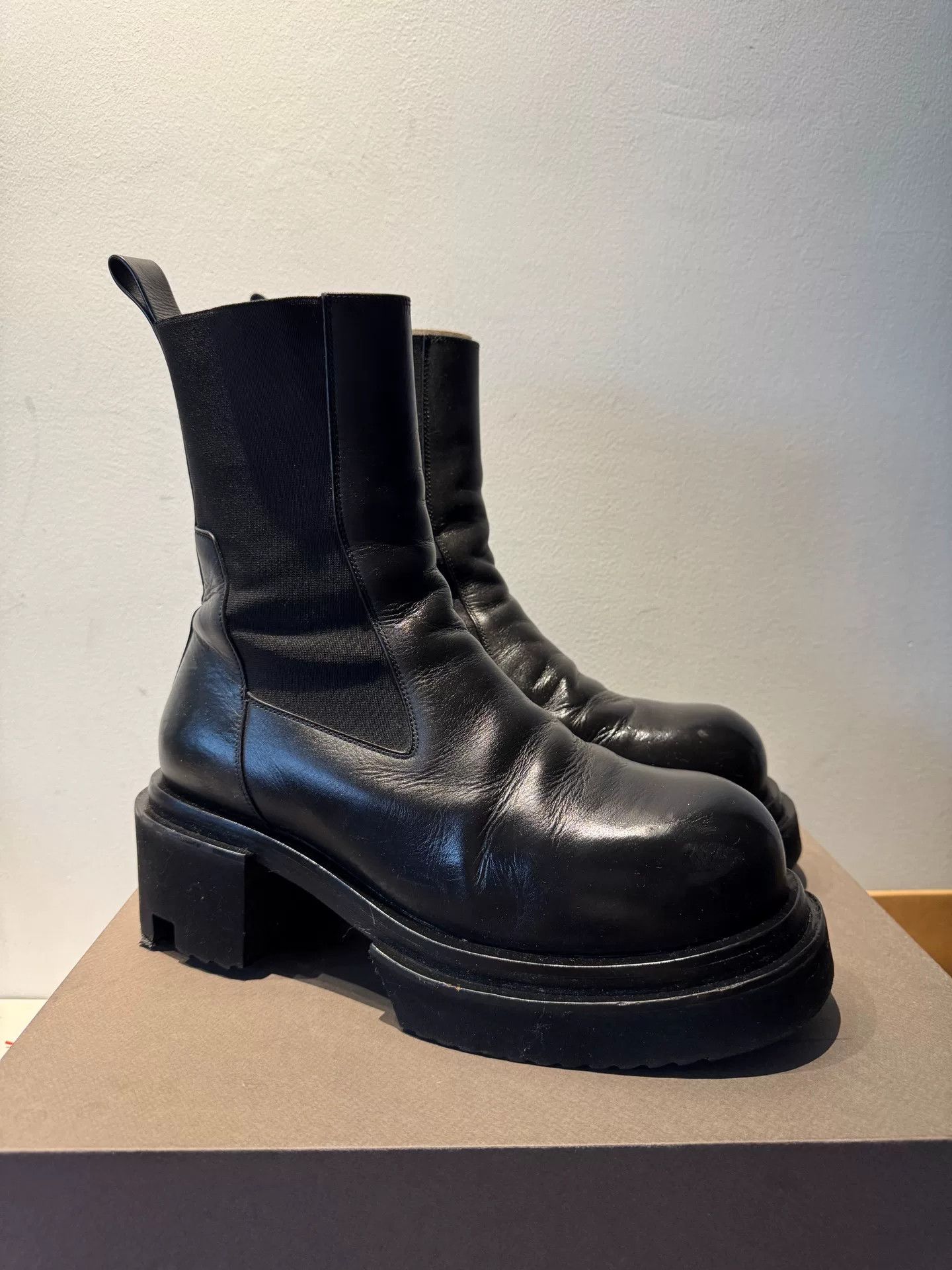 Rick Owens Rick Owens Beatle Ballast Bogun Boots Size US 9 / EU 42 - 3 Thumbnail