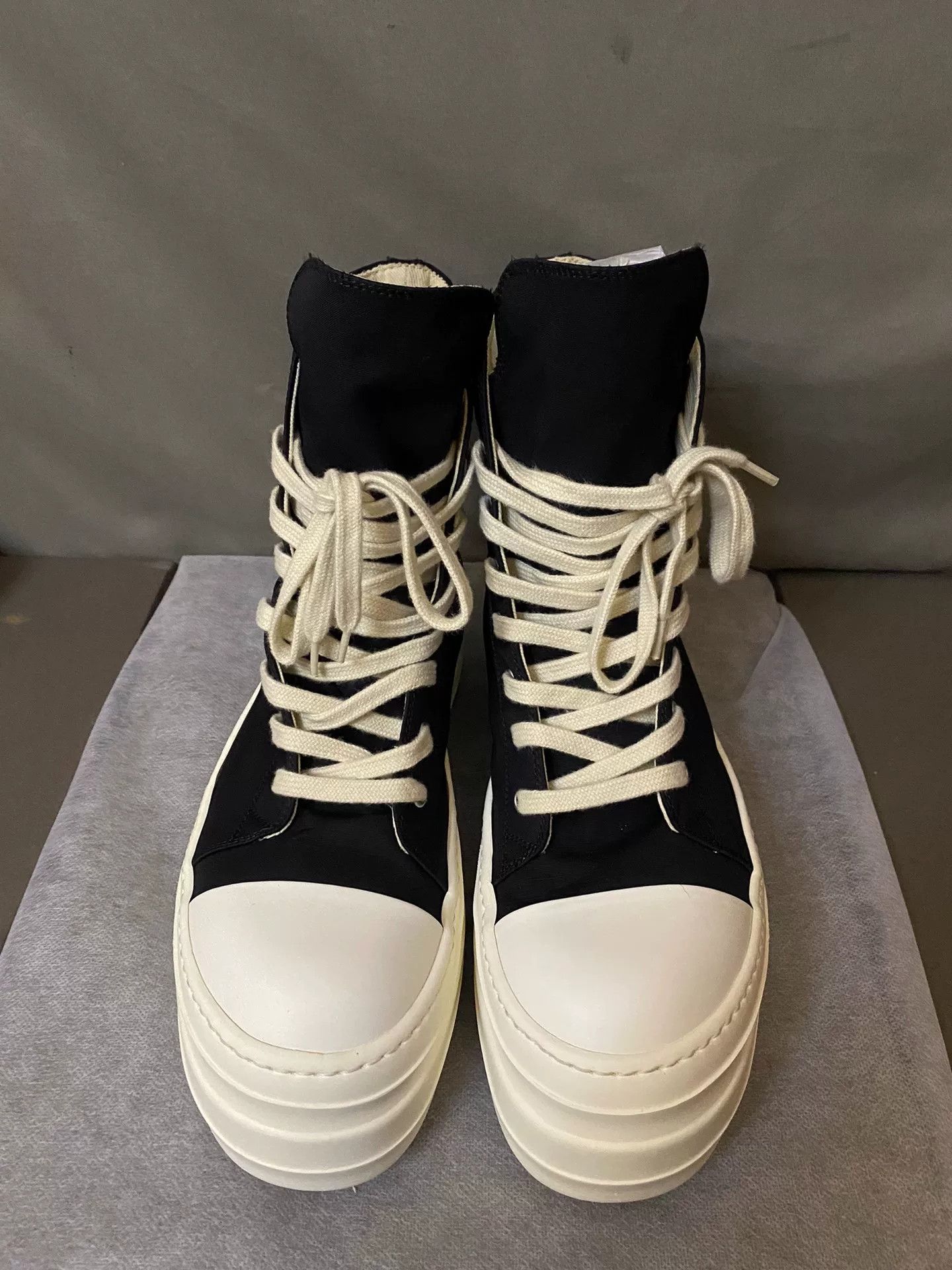 Rick Owens rick owens thick sole high-top sneakers Size US 8 / EU 41 - 2 Thumbnail