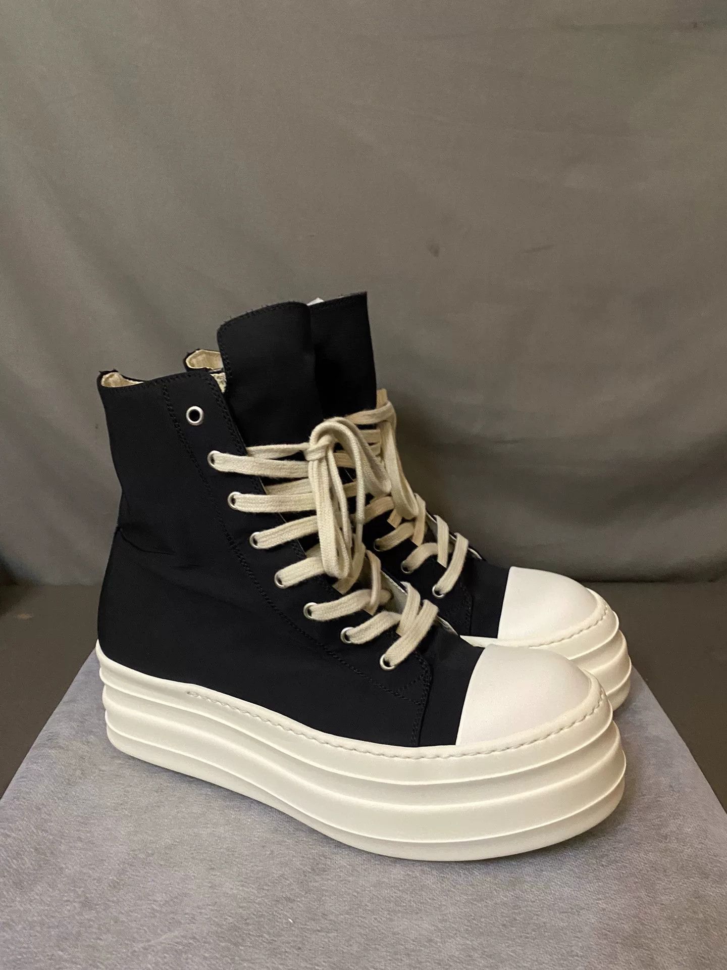 Rick Owens rick owens thick sole high-top sneakers Size US 8 / EU 41 - 3 Thumbnail