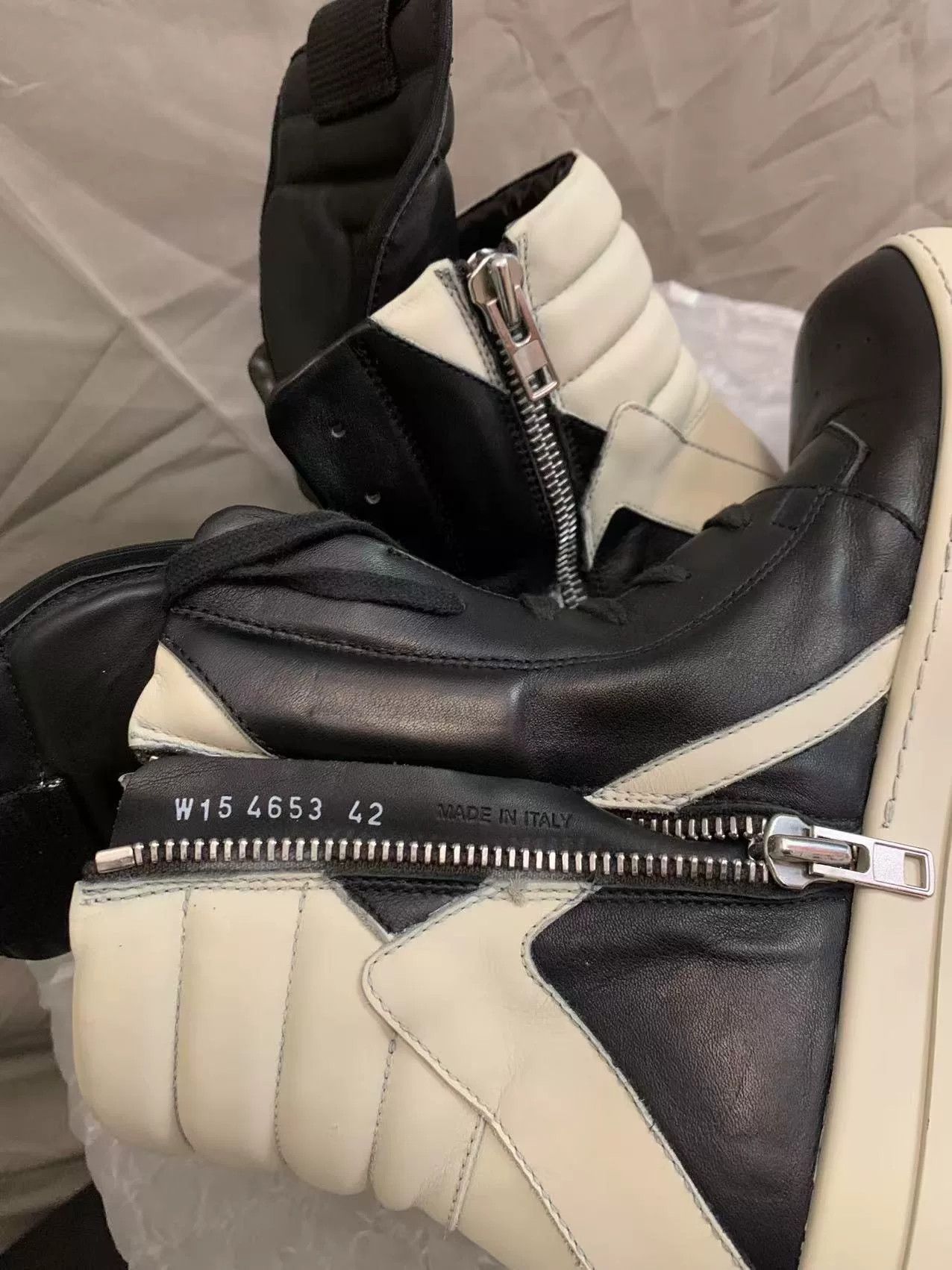 Rick Owens rick owens main line leather boots size 42 Size US 9 / EU 42 - 6 Thumbnail