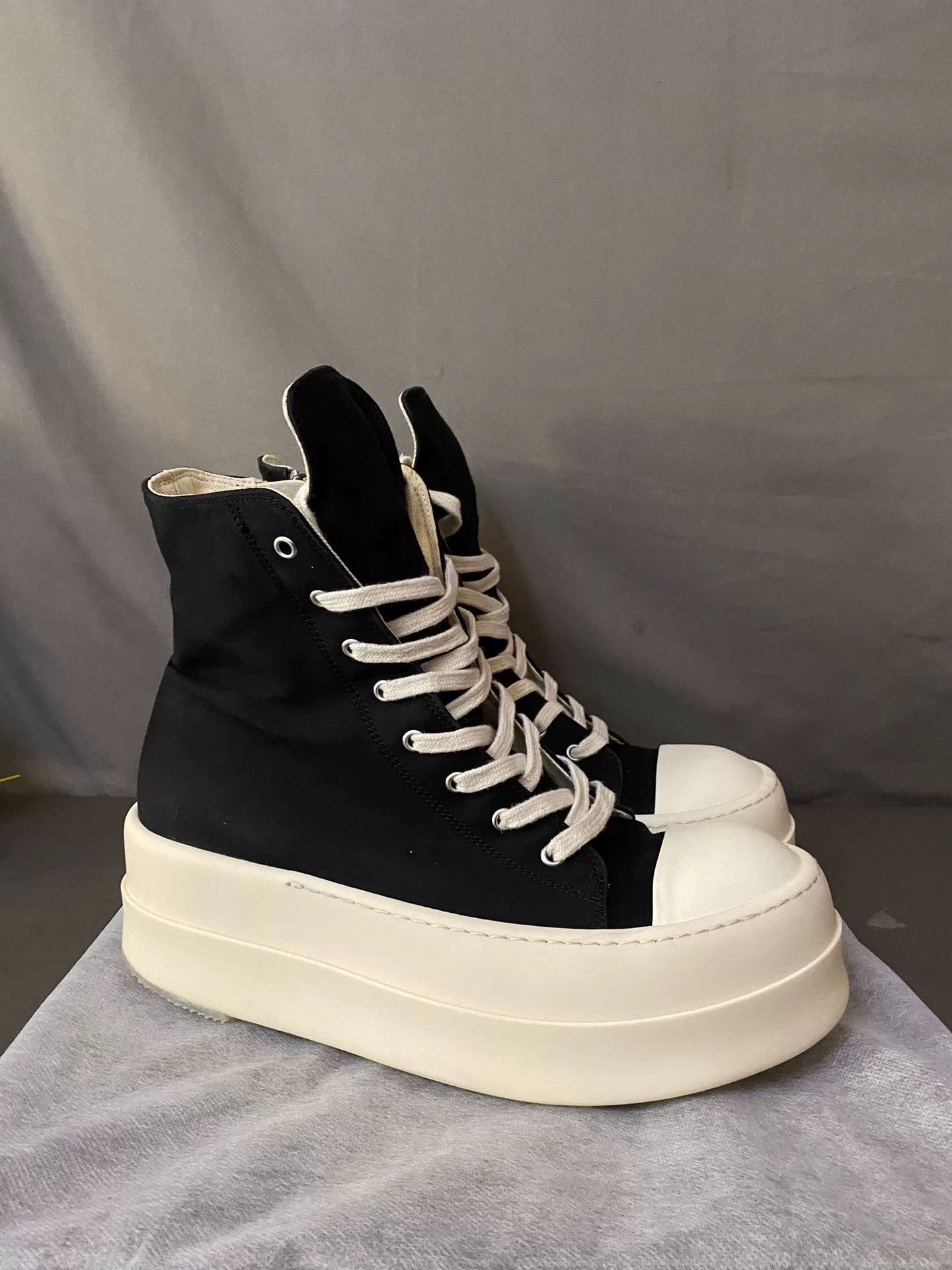 Rick Owens Rick Owens Drkshdw High-Top Thick Sole Sneakers Size US 10 / EU 43 - 3 Thumbnail