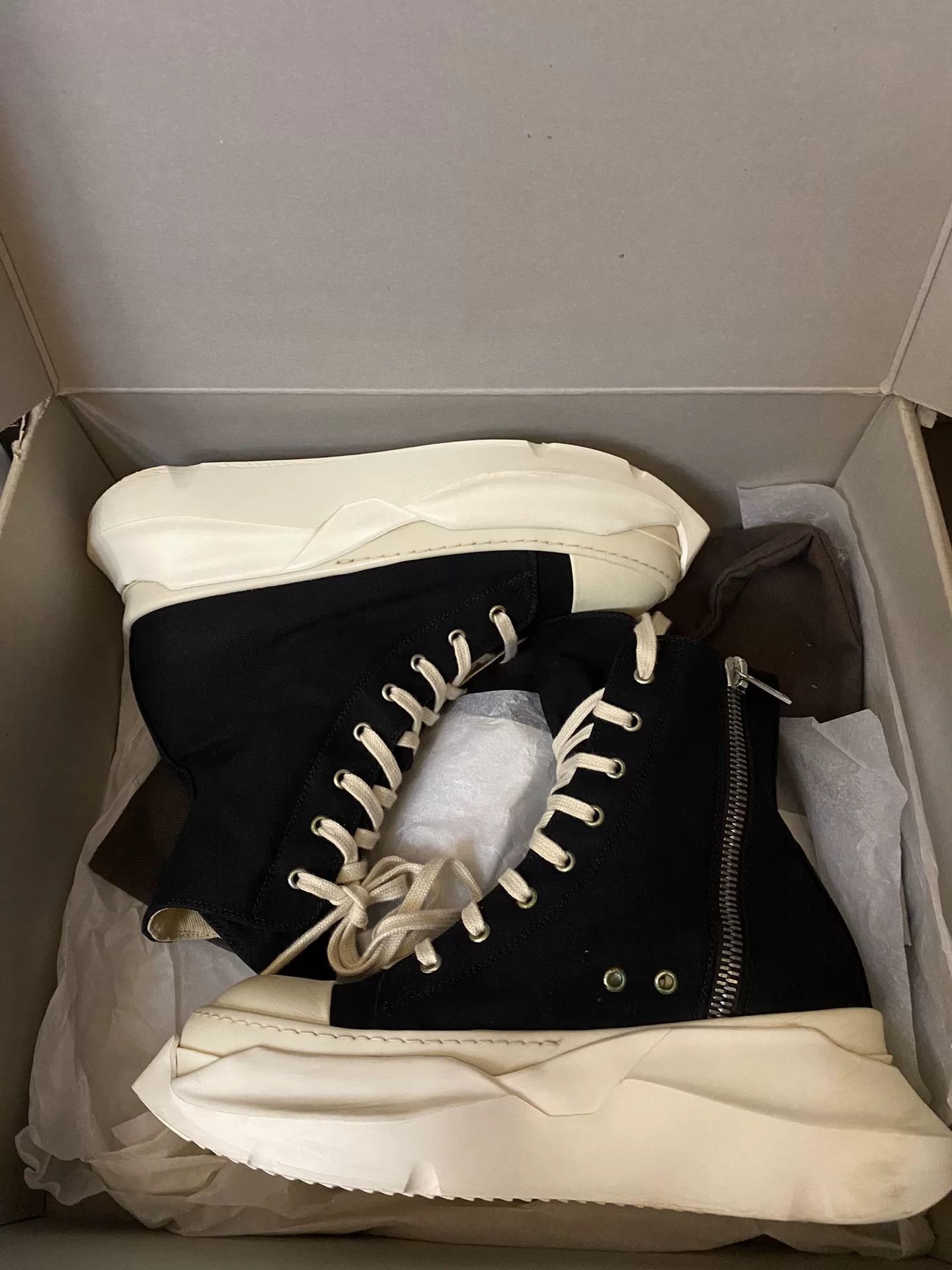 Rick Owens rick owens high-top sneakers size 41.5 Size US 9.5 / EU 42-43 - 7 Thumbnail