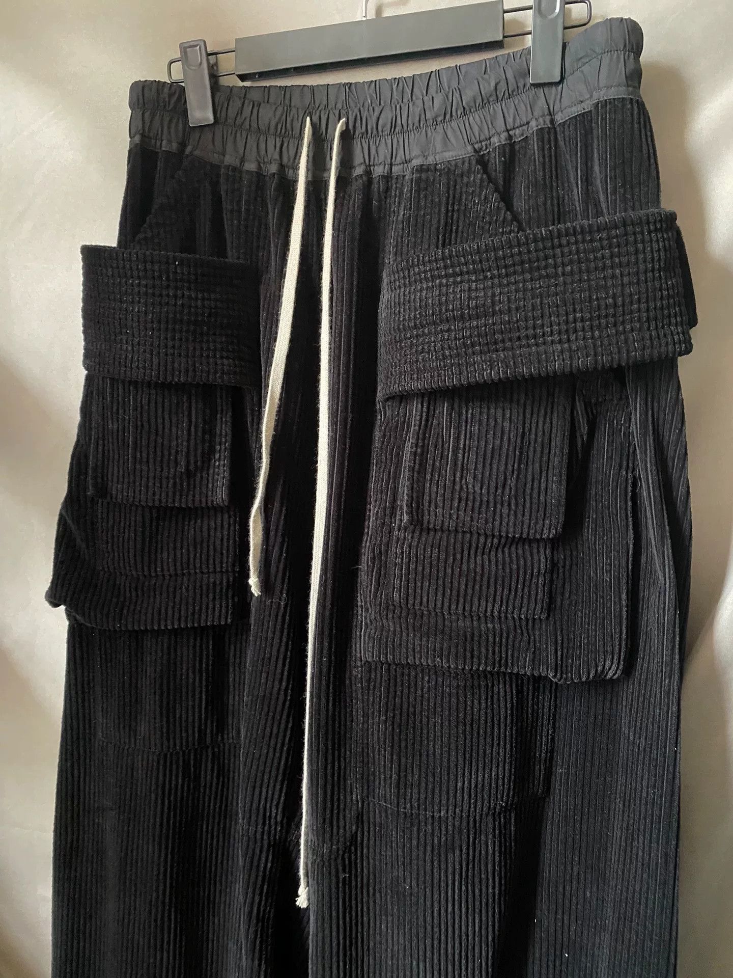 Rick Owens rick owens corduroy wide-leg pants Size US 26 / EU 42 - 2 Thumbnail