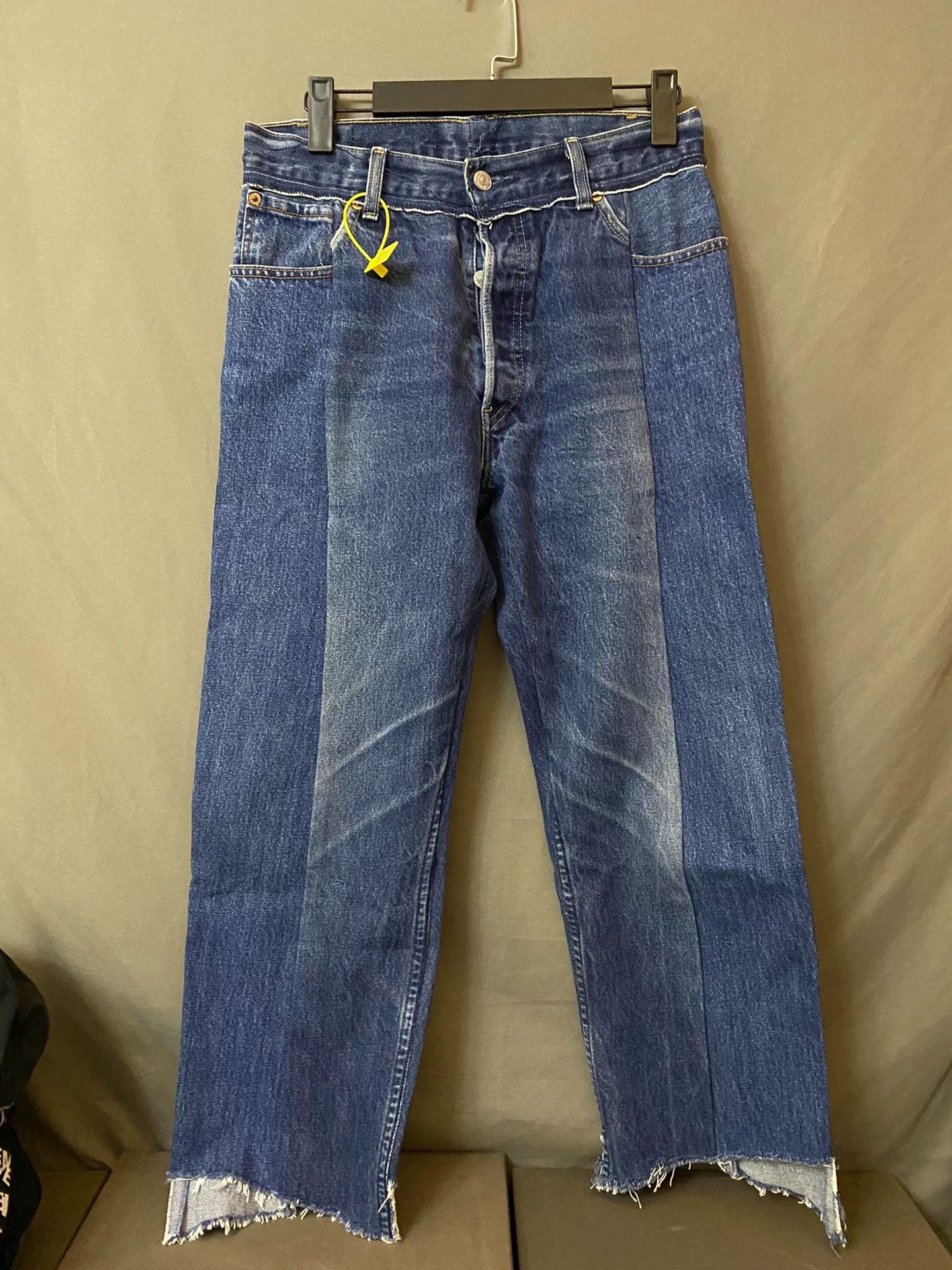 Vetements vetements 17 ss deconstructed denim pants size L Size US 32 / EU 48 - 2 Thumbnail